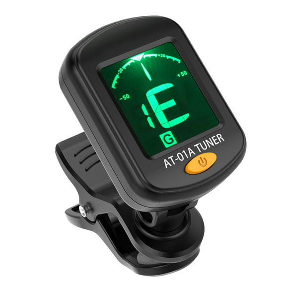 LOadSEcr’s Musical Instruments Tool Universal Metronome Clip-on Ukulele Chromatic Tuner Electric Guitar Bass Ukelele Accessories Black